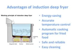 Induktions-Fritteuse - 8 Liter - 3,5 KW - Ablasshahn 19 Induktions-Fritteuse - 8 Liter - 3,5 KW - Ablasshahn -Koch Set Haus neu advantage induction f0ff