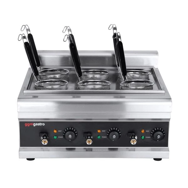 Nudelkocher - 3 KW - 6 Siebe 2 Nudelkocher - 3 KW - 6 Siebe – Bild 2