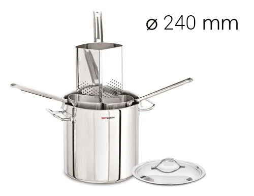 Pastatopf - Ø 240 Mm - Inkl. 3 Siebe 2 Pastatopf - Ø 240 Mm - Inkl. 3 Siebe – Bild 2