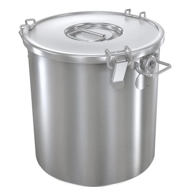 Speisebehälter Mit Deckel - Ø 38 Cm 2 Speisebehälter Mit Deckel - Ø 38 Cm – Bild 2