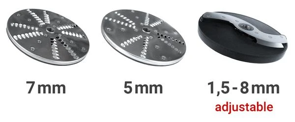 Elektrischer Gemüseschneider - 550 Watt - Inkl. 3 Schneidescheiben 2 Elektrischer Gemüseschneider - 550 Watt - Inkl. 3 Schneidescheiben – Bild 2