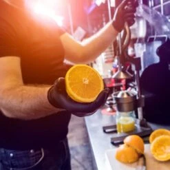 Manuelle Fruchtsaftpresse - Silber - U-Fuß - Mit Tropf-Auffangschale 7 Manuelle Fruchtsaftpresse - Silber - U-Fuß - Mit Tropf-Auffangschale -Koch Set Haus stockbild fruchtpresse fspmk 79e0