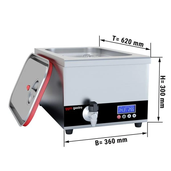 Sous-Vide Garer - 24 Liter | Sous-Vide | Wasserbad | Garer |Softcooker 1 Sous-Vide Garer - 24 Liter | Sous-Vide | Wasserbad | Garer |Softcooker