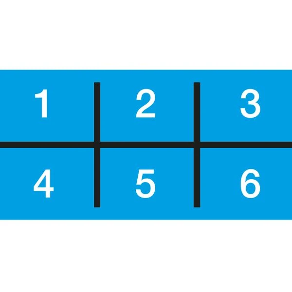 Tisch- Kunststofftrenner / Hygieneschutz - Set Für 6 Arbeitsplätze 2 Tisch- Kunststofftrenner / Hygieneschutz - Set Für 6 Arbeitsplätze – Bild 2